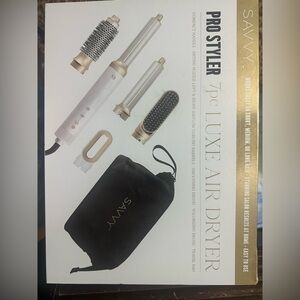 Savvy Gold and White Pro Styler Set